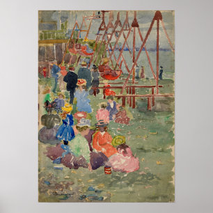 Affiche Prendergast - Swings Revere Beach