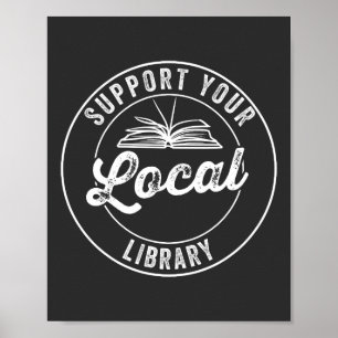 Affiche prendre en charge votre libraire localY Carré Stic