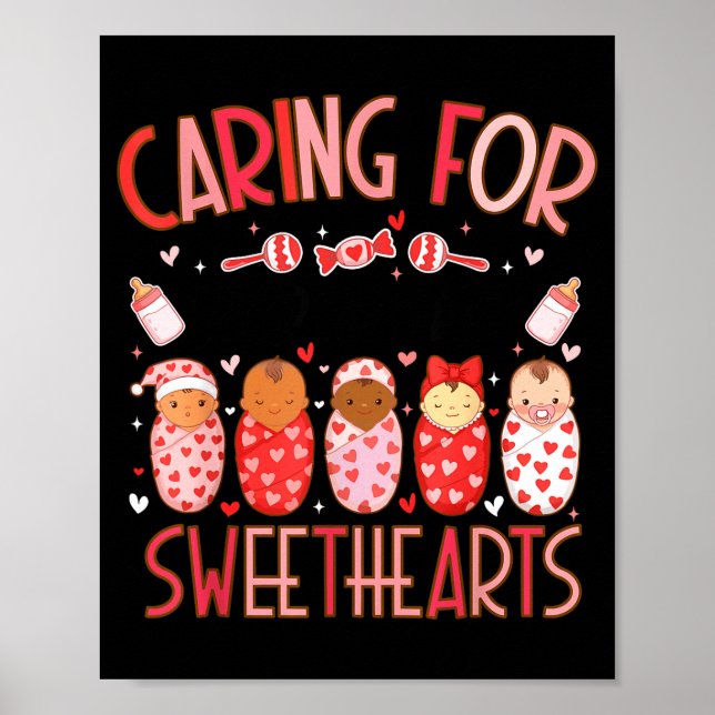Affiche Prendre Soin Des Plus Mignons Amours Infirmière Ni (Devant)