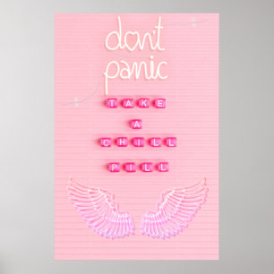 Affiche Prendre Une Pilule De Refroidissement