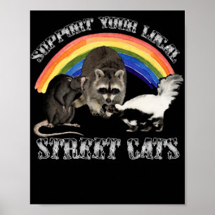 Affiche Prenez en charge vos chats STreet locaux