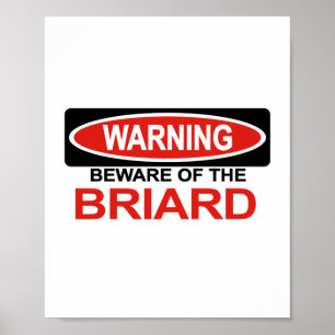 Affiche Prenez garde de Briard