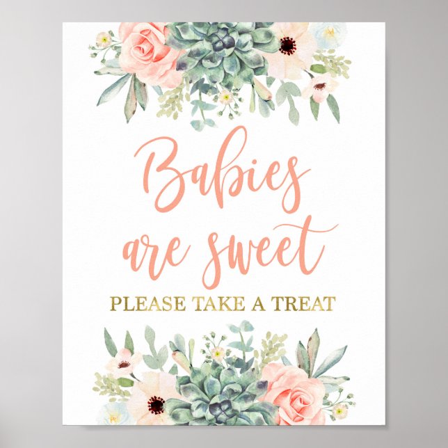 Affiche Prenez un gâteau succulent signe (Devant)