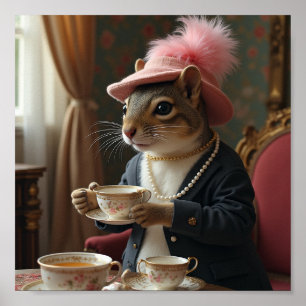 Affiche Prenons du thé