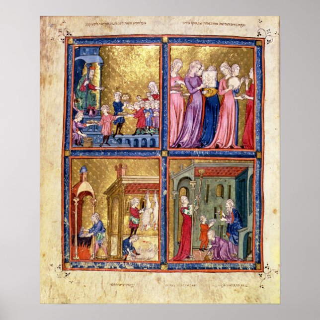 Affiche Préparation de la Pâque (Devant)