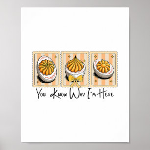 Affiche Préparation de Thanksgiving Vous savez pourquoi je