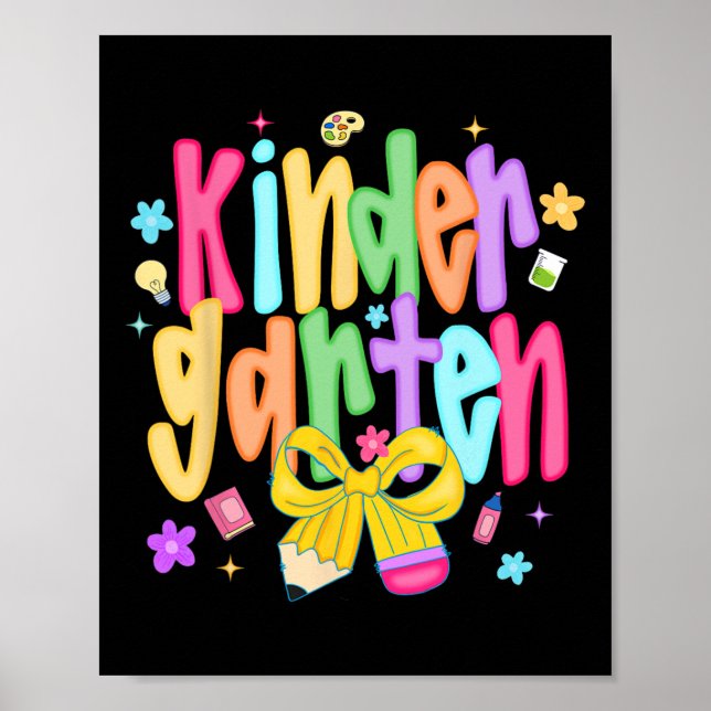 Affiche Préparation pour le retour à l'école maternelle no (Devant)