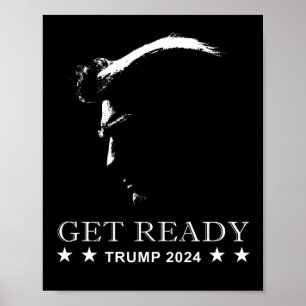 Affiche Préparez-vous : USA Donald Trump 2024