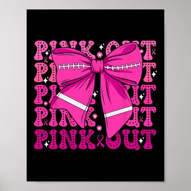Affiche Preppy Pink Out Footll Tacker Certificateur du can (Devant)