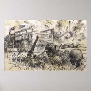 Affiche Près de la Mlle