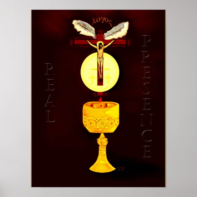 Affiche Présence réelle (Devant)