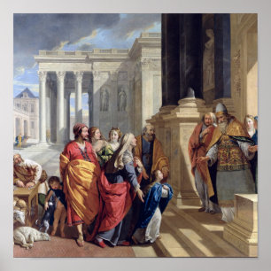 Affiche Présentation de la Vierge dans le Temple