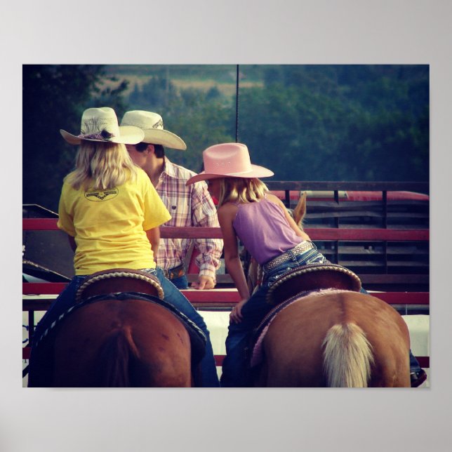 Affiche Présentation de rodéo (Devant)