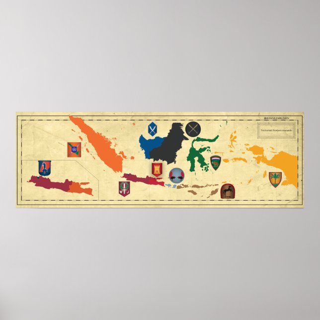 Affiche Présentation du commandement des forces territoria (Devant)