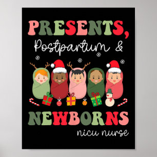 Affiche Présente Postpartum Et Les Nouveaux-nés Funny Nicu