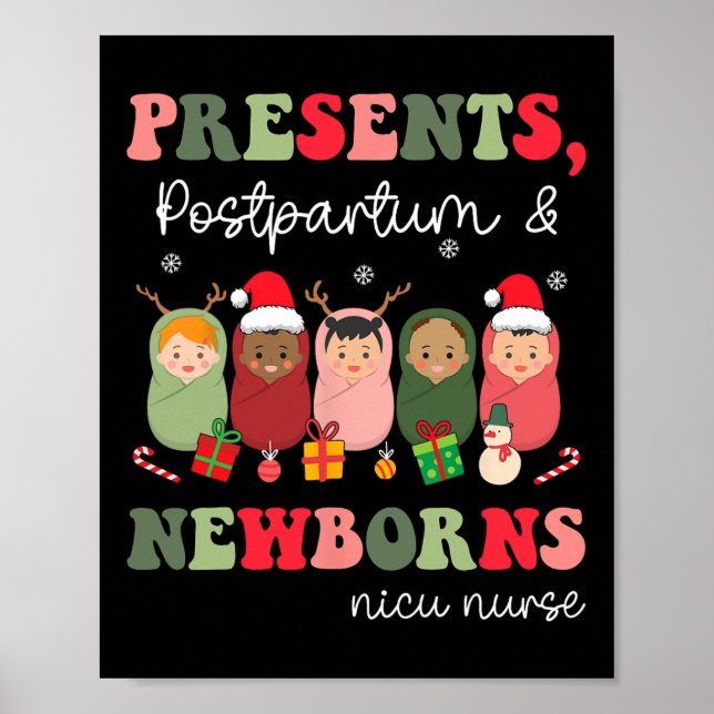 Affiche Présente Postpartum Et Les Nouveaux-nés Funny Nicu (Devant)
