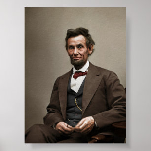 Affiche Président Abraham Lincoln