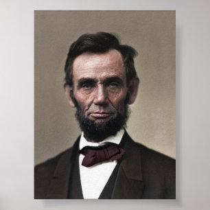 Affiche Président Abraham Lincoln