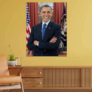 Affiche Président Barack Obama 2e mandat Photo officielle