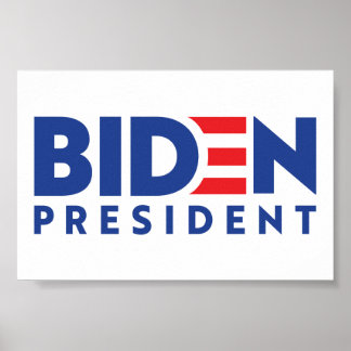 Affiche Président Biden