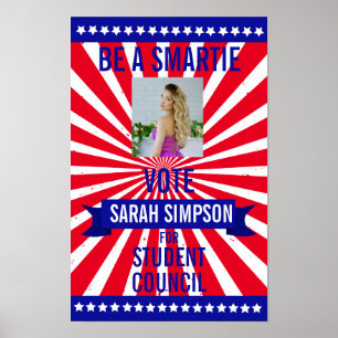 Affiche président de la classe d'avis de vote, conseil des