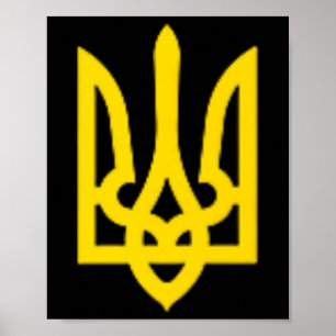 Affiche Président de l'Ukraine Volodymyr Zelensky Ukrainie