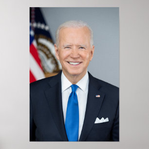 Affiche Président Joe Biden Officiel 2021 Portrait Small