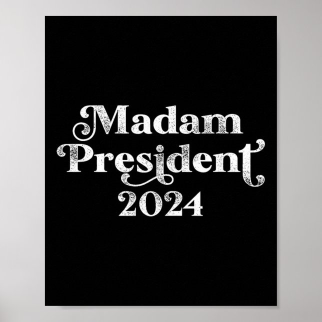 Affiche Président Kamala Harris 2024 (Devant)