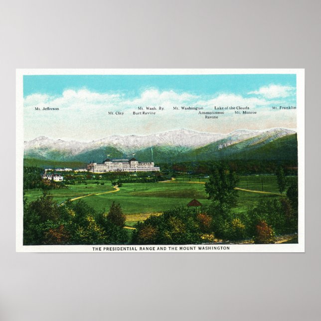 Affiche Presidential Range View # 3 (Devant)