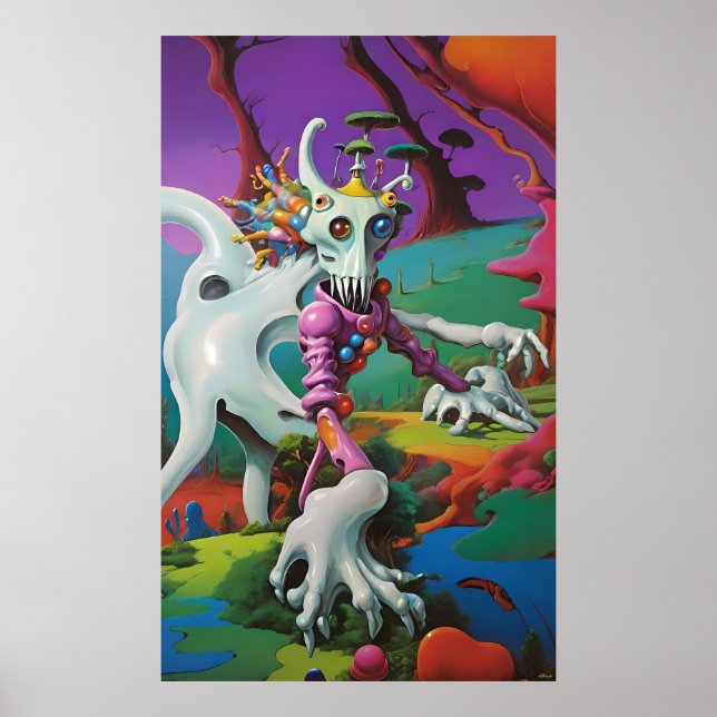 Affiche Presque - Ken Gage Surreal Art (Devant)