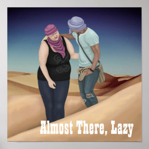 Affiche Presque Là, Lazy