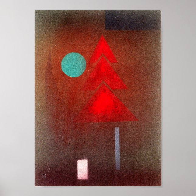 Affiche Presque submergé, Kandinsky (Devant)