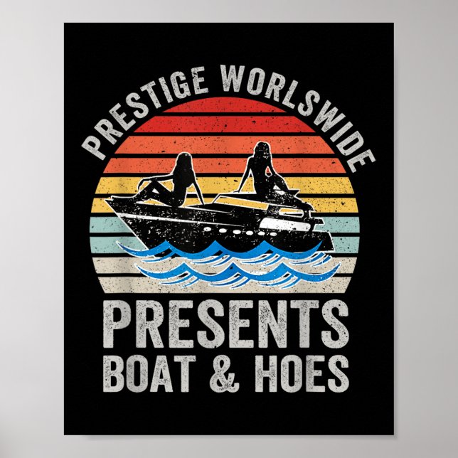 Affiche Prestige Worldwide Présente Des Bateaux Et De Mign (Devant)