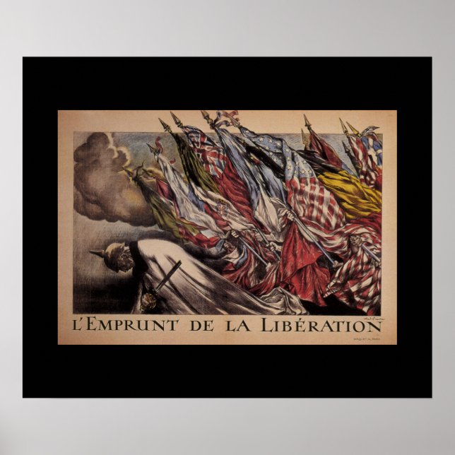 Affiche Prêt de libération (1918)_Affiche de propagande (Devant)