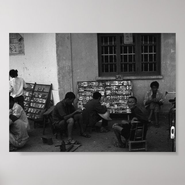 Affiche Prêt vintage de livres de China Changsha (Devant)