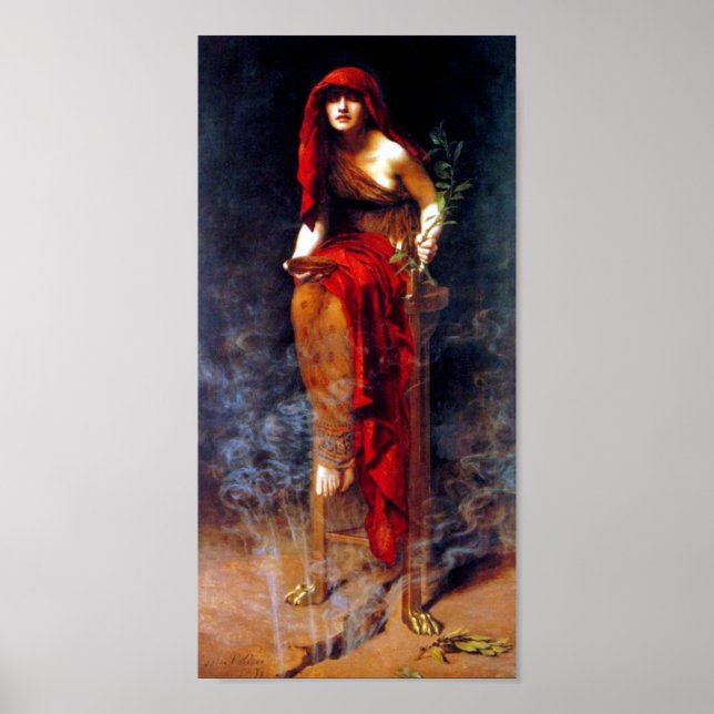 Affiche Prêtre de Delphes ~ (Devant)