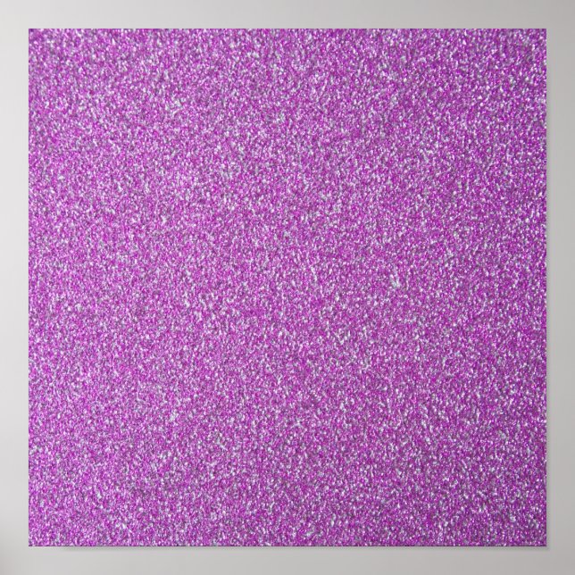 Affiche Pretty Sparkle Arrière - plan personnalisable (Devant)