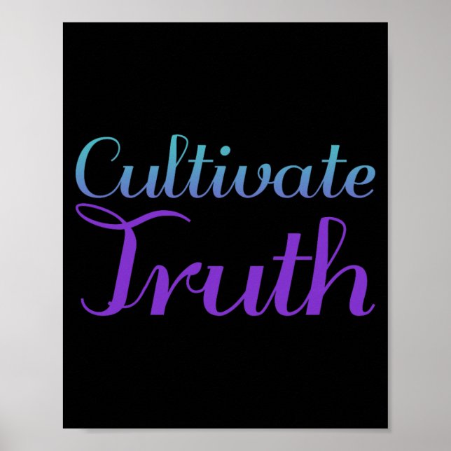 Affiche Prévention de la culture de la vérité (Devant)