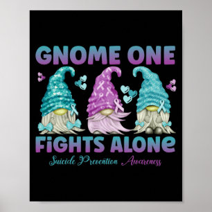 Affiche Prévention de la lutte solitaire de Gnome One