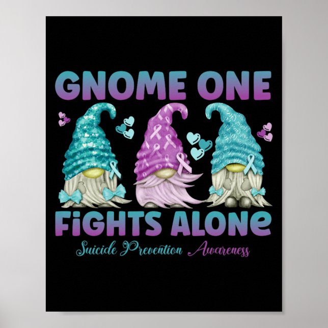 Affiche Prévention de la lutte solitaire de Gnome One (Devant)