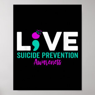 Affiche Prévention de la santé mentale du suicide point-vi
