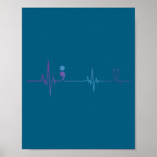Affiche Prévention de la sensibilisation au suicide Point-