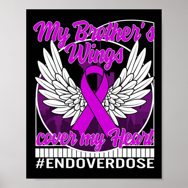 Affiche Prévention des surdoses My Brother's Wings Cover M (Devant)