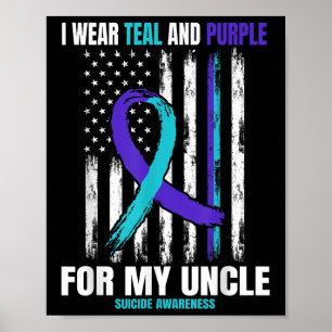 Affiche Prévention du suicide Femmes Hommes Oncle Ameri