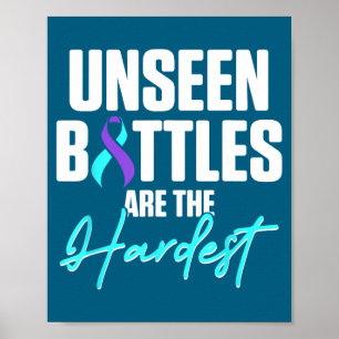 Affiche Prévention du suicide Guerrier Sensibilisation à l