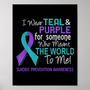 Affiche Prévention Du Suicide Pour Quelqu'Un Qui Veut Que 