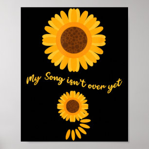 Affiche Prévention du suicide Semicolon Sunflower Santé me