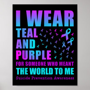 Affiche Prévention du suicide Sensibilisation 