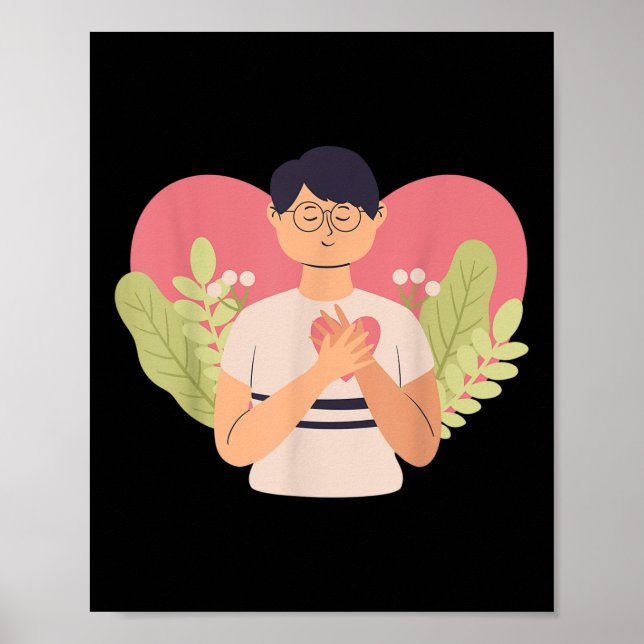 Affiche Prévention du suicide - Sensibilisation à la santé (Devant)