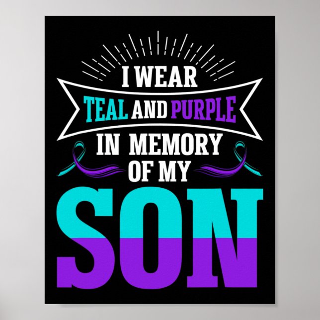 Affiche Prévention du suicide Sensibilisation au suicide (Devant)